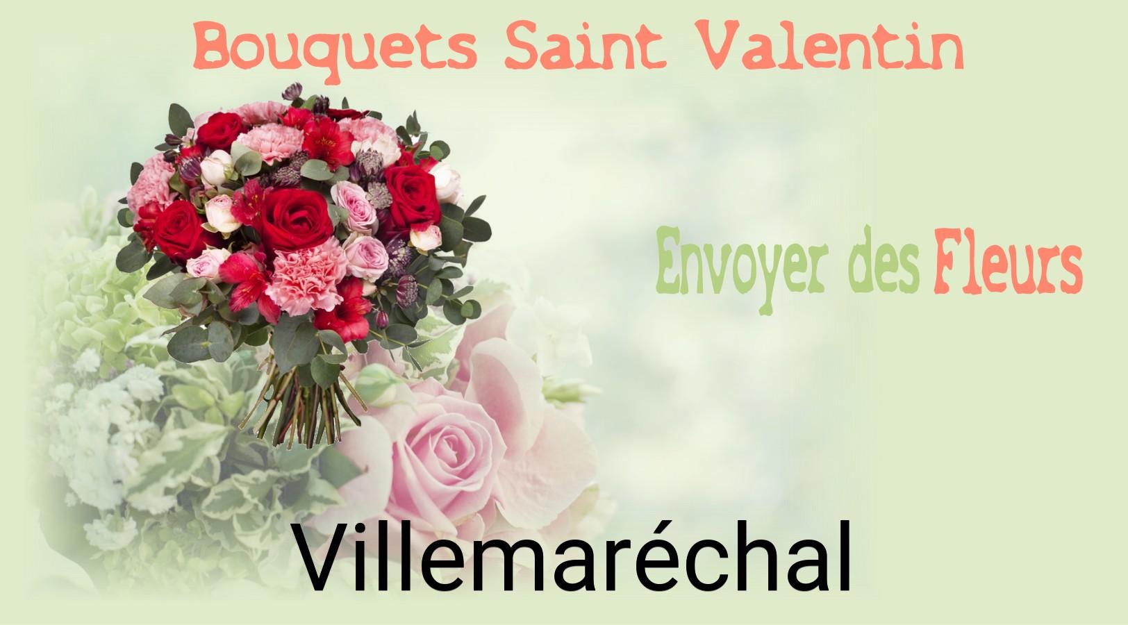 Roses de Saint-Valentin livrées à Villemaréchal